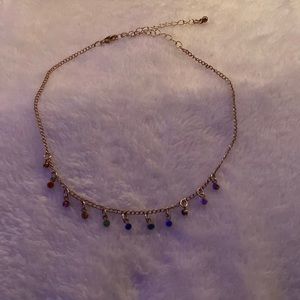 gold LGBTQ+ necklace